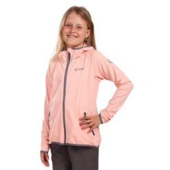 Girls Kilpi Memphis-JG lekka bluza z kapturem różowa 158. Czerwone bluzy Kilpi, bez wzorów, sportowe, bez ramiączek, z kapturem. Za 179.35 zł.