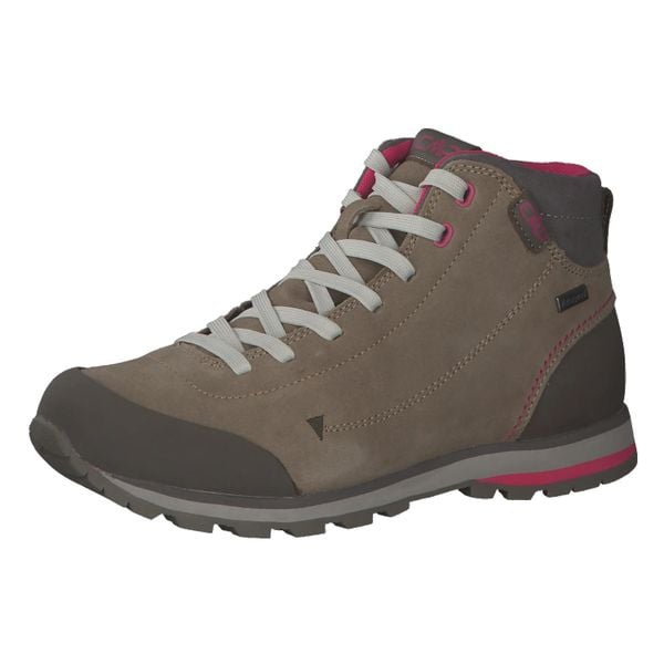 Buty trekkingowe damskie CMP 38Q459618MF. Czerwone buty trekkingowe CMP, na zimę, z gumy, za kostkę, bez zapięcia. Za 446.00 zł.