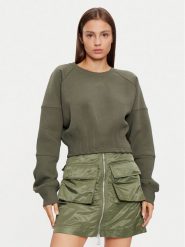 Alpha Industries Bluza 148031 Zielony Regular Fit. Zielone bluzy Alpha Industries, s, bez wzorów, z syntetyku, bez kaptura. Za 239.99 zł.
