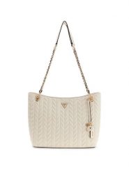 Guess Torebka 180980 Różowy. Czerwone shopper bag Guess, z aplikacjami, bez dodatków. Za 799.99 zł.