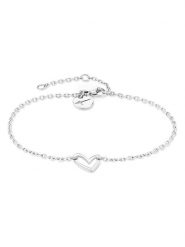 Tamaris Bransoletka z elementem ozdobnym rozmiar: onesize. Szare bransoletki Tamaris, ze stali. Za 69.99 zł.