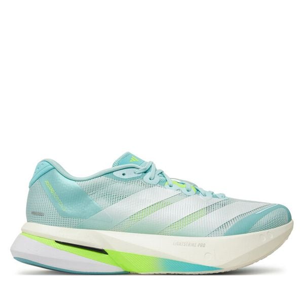 Buty do biegania adidas. Niebieskie buty do biegania adidas, bez wzorów, bez zapięcia, do biegania. Za 529.99 zł.