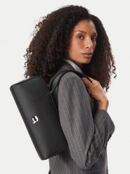 KARL LAGERFELD Torebka B4W30307 Czarny. Czarne torebki klasyczne KARL LAGERFELD, bez wzorów, ze skóry, bez dodatków. Za 849.99 zł.
