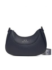 Armani Exchange Torebka 942883 CC783 UB102 Granatowy. Niebieskie listonoszki Armani Exchange, bez wzorów, ze skóry, bez dodatków. Za 459.99 zł.
