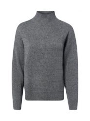 Marie Lund sweter merino Kobiety Wełna szary, XXL. Szare swetry Marie Lund, xxl, bez wzorów, z wełny, bez ramiączek. Za 349.95 zł.