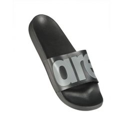 Klapki na basen dla dorosłych Arena Urban Slide. Czarne klapki Arena, bez wzorów, sportowe, bez obcasa, bez zapięcia. Za 119.99 zł.