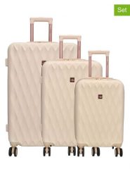 Charm Walizki (3 szt.) w kolorze beżowym rozmiar: onesize. Brązowe walizki Charm. Za 543.99 zł.