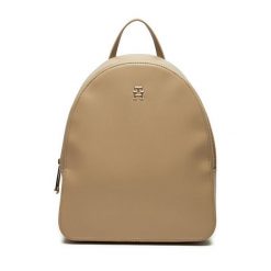 Plecak Tommy Jeans. Brązowe plecaki Tommy Jeans, bez wzorów, z jeansu, bez dodatków. Za 339.99 zł.