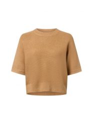 Msch Copenhagen Sweter z półrękawkiem - MSCHThamira Kobiety beżowy, S/M. Brązowe swetry MSCH Copenhagen, m, bez wzorów, bez ramiączek. Za 179.95 zł.