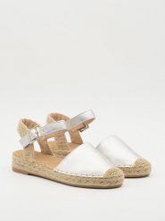 Bellucci Espadryle w kolorze srebrnym rozmiar: 40. Szare espadryle Bellucci, bez wzorów, bez obcasa. Za 92.21 zł.