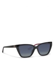 Guess Okulary przeciwsłoneczne GU7919 Czarny. Czarne okulary przeciwsłoneczne Guess, z aplikacjami, z tworzywa sztucznego, plastikowe. Za 439.99 zł.
