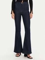 Guess Jeansy W5GA1Q D5B43 Granatowy Regular Fit. Niebieskie jeansy Guess, z aplikacjami, z jeansu. Za 429.99 zł.