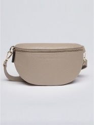 CXL by Christian Lacroix Skórzana saszetka "Madeleine" w kolorze beżowym - 23 x 13 x 6 cm rozmiar: onesize. Brązowe nerki i saszetki CXL by Christian Lacroix, bez wzorów, z materiału, sportowe, bez dodatków. Za 208.99 zł.