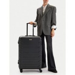 Walizka duża GINO ROSSI. Czarne walizki Gino Rossi, duże. Za 299.99 zł.