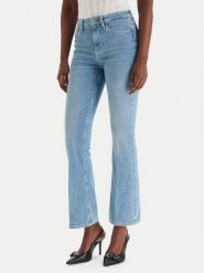 Guess Jeansy W6RA0L D6882 Niebieski. Niebieskie jeansy Guess, l, z aplikacjami, z bawełny. Za 435.00 zł.