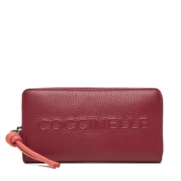 Portfel Coccinelle. Czerwone portfele Coccinelle, bez wzorów. Za 519.99 zł.
