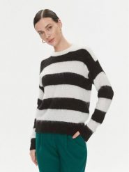 United Colors Of Benetton Sweter 1026E107J Czarny Regular Fit. Czarne swetry United Colors Of Benetton, m, bez wzorów, z syntetyku, bez ramiączek. Za 219.99 zł.
