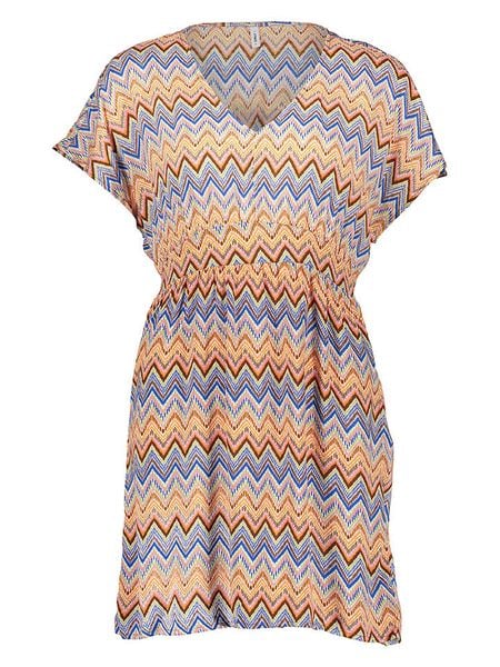 ONLY Sukienka ze wzorem rozmiar: XL. Sukienki ONLY, xl, bez wzorów, z wiskozy, bez kołnierzyka, bez ramiączek, midi. Za 61.17 zł.