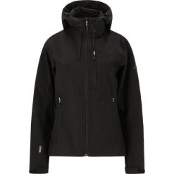 Damska kurtka wodoodporna Whistler Rosea V2 8000. Czarne kurtki WHISTLER, bez wzorów, z softshellu, bez kaptura. Za 307.50 zł.