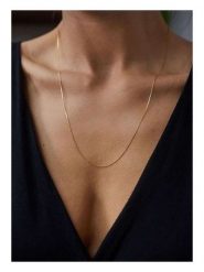 Heliophilia Srebrny naszyjnik - dł. 60 cm rozmiar: onesize. Szare naszyjniki Heliophilia, z materiału, srebrne. Za 43.99 zł.