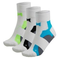Skarpety kolarskie Xtreme Quarter, 3 par, Multi Biały. Białe skarpetki XTREME SOCKSWEAR, bez wzorów. Za 129.99 zł.