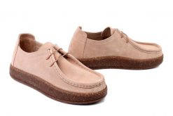 ARTIKER RELAKS 58C2629 beżowy, półbuty damskie. Brązowe półbuty wsuwane Artiker Relaks, bez wzorów, ze skóry, bez obcasa. Za 279.90 zł.