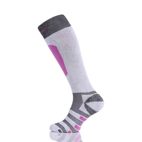 Skarpetki narciarskie Unisex Nessi Sportswear. Białe skarpetki NESSI SPORTSWEAR, bez wzorów, narciarskie. Za 99.90 zł.