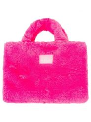 Zwillingsherz Torebka w kolorze różowym - 33 x 23 cm rozmiar: onesize. Różowe torebki klasyczne Zwillingsherz, bez wzorów, z materiału, bez dodatków. Za 148.96 zł.