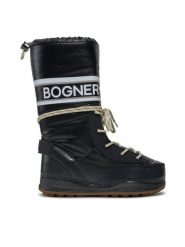 Bogner Śniegowce Les Arcs 1 D 32347404 Czarny. Czarne śniegowce Bogner, bez wzorów, ze skóry, bez zapięcia. Za 2,739.00 zł.
