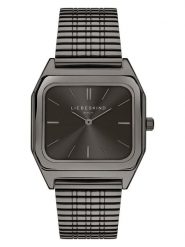 Liebeskind Zegarek kwarcowy w kolorze antracytowym rozmiar: onesize. Czarne, analogowe zegarki Liebeskind, ze stali. Za 411.91 zł.