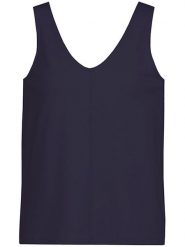 Herrlicher Top "Vala" w kolorze granatowym rozmiar: XL. Niebieskie topy Herrlicher, xl, bez wzorów, bez kołnierzyka, bez ramiączek. Za 87.81 zł.