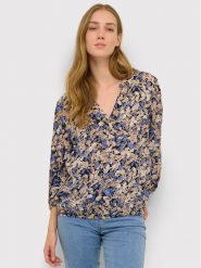 Kaffe Bluzka Bettiana 10506624 Kolorowy Regular Fit. Bluzki Kaffe, bez wzorów, z wiskozy, bez kołnierzyka, bez ramiączek. Za 109.99 zł.
