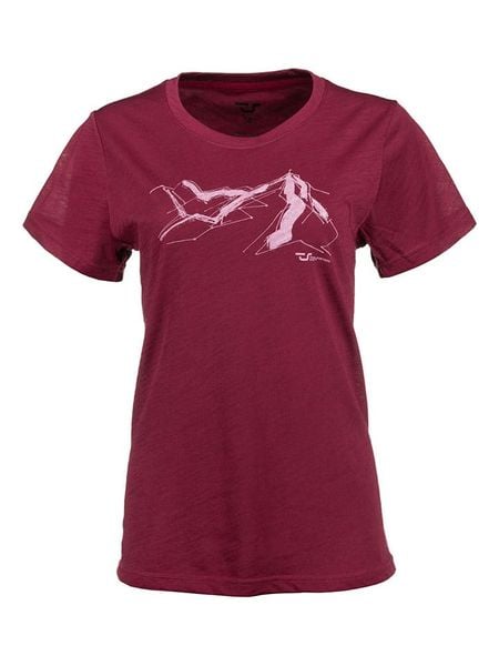 Traunstein Sport Koszulka funkcyjna w kolorze bordowym rozmiar: 38. Czerwone t-shirty sportowe Traunstein Sport, bez wzorów, z wełny, bez ramiączek, outdoorowe. Za 166.10 zł.
