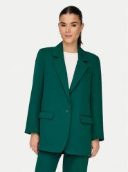 ONLY Marynarka Lana-Berry 15245698 Zielony Oversize. Zielone marynarki i żakiety ONLY, bez wzorów, z syntetyku, bez ramiączek. Za 139.99 zł.