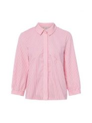 Nümph Damska bluzka koszulowa - Nucerica Kobiety Sztuczne włókno czerwony w paski, 36. Czerwone bluzki Nümph, bez wzorów, z włókna, bez kołnierzyka, bez ramiączek. Za 349.95 zł.