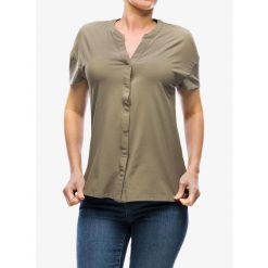 Koszula turystyczna damska Royal Robbins Spotless Evolution S/S. Zielone koszule ROYAL ROBBINS, s, bez wzorów, casualowe, bez kołnierzyka, bez ramiączek. Za 222.99 zł.