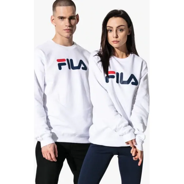 Fila Bluza Pure Crew Sweat U , biały, rozmiar L. Białe bluzy Fila, l, bez wzorów, z bawełny, bez ramiączek, bez kaptura. Za 259.99 zł.