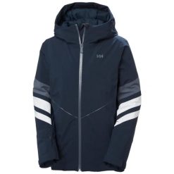 Damska kurtka narciarska Helly Hansen Panorama. Niebieskie kurtki narciarskie Helly Hansen, na zimę, bez wzorów, bez kaptura, narciarskie. Za 1,192.90 zł.