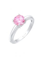 Elli Damski pasjans klasyczny z kryształami cyrkonii w srebrze próby 925 Sterling Silver Pierścionki 1 ct. Szare pierścionki Elli, z cyrkonią, srebrne. Za 328.99 zł.