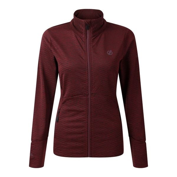 Bluza Polarowa Damska Elation LV. Fioletowe bluzy bez kaptura Dare 2b, na zimę, m, bez wzorów, z elastanu, bez kaptura. Za 99.99 zł.
