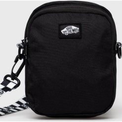 Vans saszetka kolor czarny. Czarne nerki i saszetki Vans, z aplikacjami, bez dodatków. Za 139.99 zł.