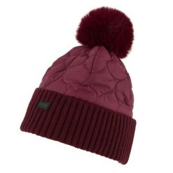 Unisex czapka zimowa Beanie. Czerwone czapki zimowe Regatta, bez wzorów, eleganckie. Za 52.99 zł.