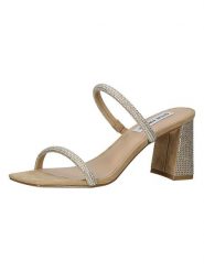 Steve Madden Klapki w kolorze beżowym rozmiar: 41. Brązowe klapki Steve Madden, bez wzorów, klasyczne, z otwartym noskiem, bez obcasa, bez zapięcia. Za 199.65 zł.
