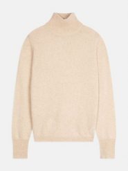 Perfect Cashmere Kaszmirowy sweter "Aileen" w kolorze beżowym rozmiar: M. Brązowe swetry Perfect Cashmere, m, bez wzorów, z kaszmiru, bez ramiączek. Za 369.99 zł.