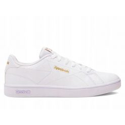 Buty sportowe damskie Reebok Court Clean sneakersy białe (100074383). Białe buty treningowe Reebok, bez wzorów, z gumy, bez zapięcia, trekkingowe. Za 199.00 zł.