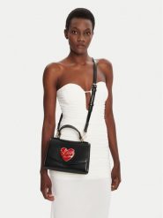 LOVE MOSCHINO Torebka JC4181PP1NLP0000 Czarny. Czarne torebki klasyczne Love Moschino, bez wzorów, ze skóry, bez dodatków. Za 639.99 zł.
