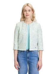 BETTY & CO Kurtka przejściowa w kolorze kremowo-błękitnym rozmiar: 38. Brązowe kurtki Betty & Co, bez wzorów, bez kaptura. Za 136.45 zł.