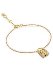 Michael Kors Bransoletka MKC1631AN710 Złoty. Żółte bransoletki Michael Kors, srebrne. Za 589.99 zł.