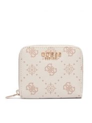 Guess Portfel Allegra Logo Slg SWGP24 89137 Kremowy. Białe portfele Guess, z aplikacjami, ze skóry. Za 214.99 zł.