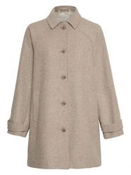 MOSS COPENHAGEN Kurtka koszulowa "Boone" w kolorze beżowym rozmiar: L/XL. Brązowe kurtki Moss Copenhagen, l, bez wzorów, z wełny, bez kaptura. Za 384.48 zł.